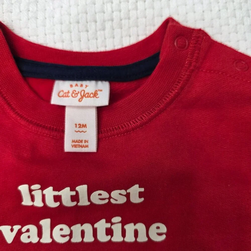 Cat & Jack Valentine’s Baby Outfit | 12 Months |‎ 